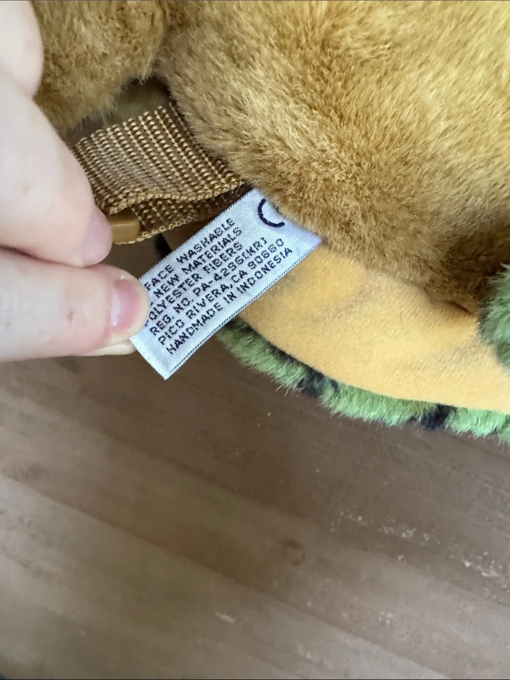 Aurora Kids Green Turtle Plush Backpack (see picture)